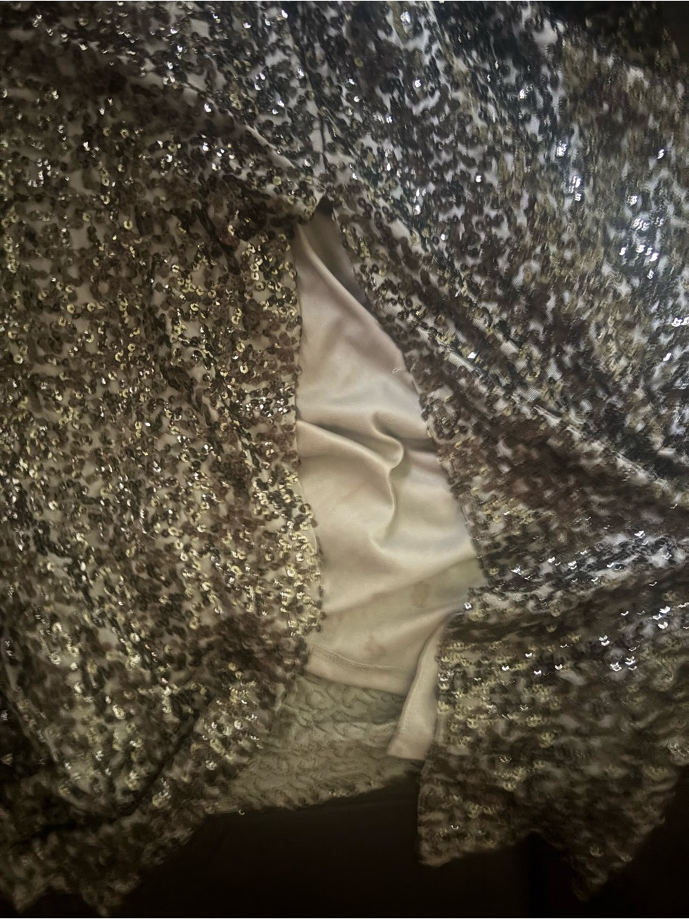 Alex Evenings smokey blue Sequin Evening Dress - Picture 3 of 5